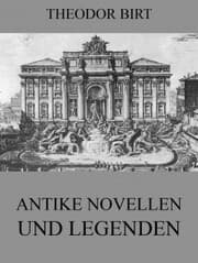 Cover von Antike Novellen und Legenden