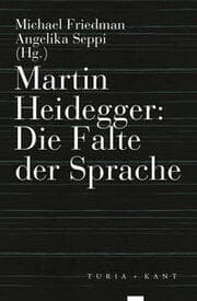 Cover von Martin Heidegger: Die Falte der Sprache