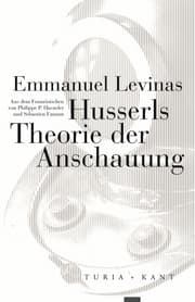 Cover von Husserls Theorie der Anschauung