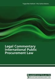 Cover von Legal Commentary International Public Procurement Law