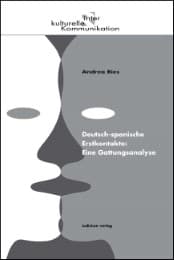 Cover von Deutsch-spanische Erstkontakte: Eine Gattungsanalyse