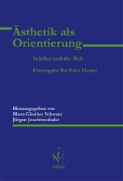 Cover von Ästhetik als Orientierung - Schiller und die Welt