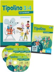 Cover von Tipolino 3/4 - Fit in Musik. Paket inkl. DVD. Ausgabe D