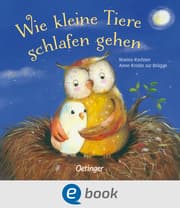 Cover von Wie kleine Tiere schlafen gehen