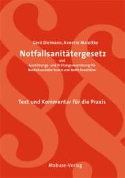Cover von Notfallsanitätergesetz und Ausbildungs- und Prüfungsverordnung für Notfallsanitäterinnen und Notfallsanitäter