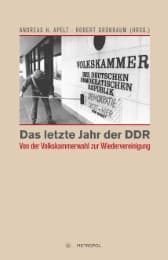 Cover von Das letzte Jahr der DDR
