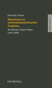 Cover von Rassismus in nationalsozialistischer Tradition