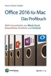 Cover von Office 2016 für Mac - Das Profibuch
