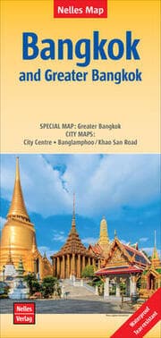 Cover von Nelles Map Landkarte Bangkok and Greater Bangkok 1:15.000