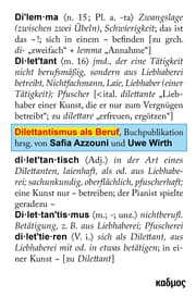 Cover von Dilettantismus als Beruf