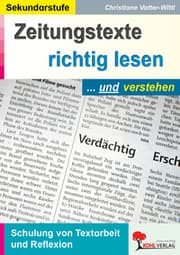 Cover von Zeitungstexte richtig lesen und verstehen