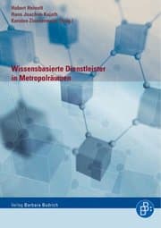 Cover von Wissensbasierte Dienstleister in Metropolräumen