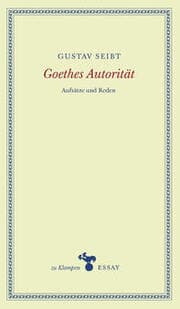 Cover von Goethes Autorität
