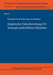 Cover von Empirische Polizeiforschung XV: Konzepte polizeilichen Handelns
