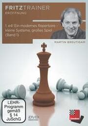 Cover von 1. e4! Ein modernes Repertoire - kleine Systeme, großes Spiel (Band 1)
