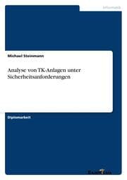 Cover von Analyse von TK-Anlagen unter Sicherheitsanforderungen