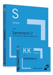 Cover von Skript Sachenrecht 2/Karteikarten Sachenrecht