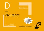 Cover von Definitionen Zivilrecht