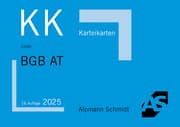 Cover von Karteikarten BGB Allgemeiner Teil