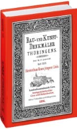 Cover von Bau- und Kunstdenkmäler Thüringens - Landrathsamtbezirk Gera: Amtsgerichtsbezirke Gera und Hohenleuben 1896