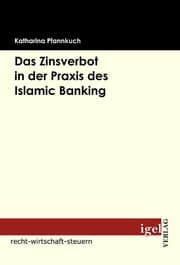 Cover von Das Zinsverbot in der Praxis des Islamic Banking