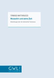 Cover von Mussolini und seine Zeit