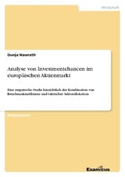 Cover von Analyse von Investmentchancen im europäischen Aktienmarkt