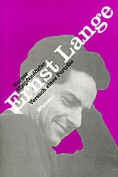 Cover von Ernst Lange