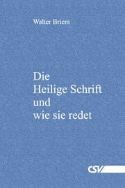 Cover von Die Heilige Schrift und wie sie redet