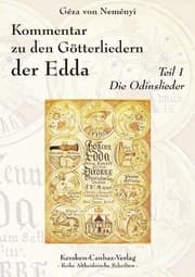 Cover von Kommentar zu den Götterliedern der Edda 1