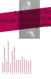 Cover von Lektionen für den professionellen Schauspieler