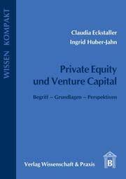 Cover von Private Equity und Venture Capital.