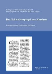 Cover von Der Schwabenspiegel aus Kaschau