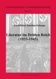 Cover von Literatur im Dritten Reich (1933-1945)