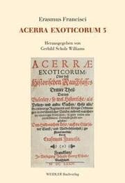 Cover von ACERRA EXOTICORUM Oder Historisches Rauchfass