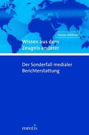Cover von Wissen aus dem Zeugnis anderer