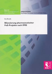 Cover von Bilanzierung pharmazeutischer FuE-Projekte nach IFRS