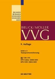 Cover von Transportversicherung §§ 130-141