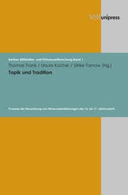 Cover von Topik und Tradition