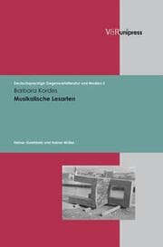 Cover von Musikalische Lesarten
