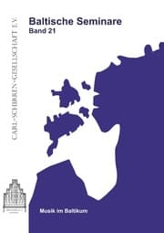 Cover von Musik im Baltikum