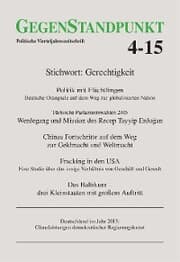 Cover von GegenStandpunkt 4-15