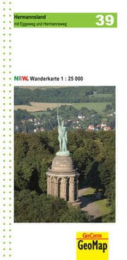 Cover von Hermannsland mit Eggeweg und Hermannsweg