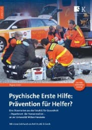 Cover von Psychische Erste Hilfe: Prävention für Helfer?