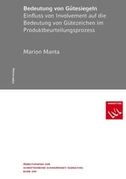 Cover von Bedeutung von Gütezeichen