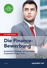 Cover von Das Insider-Dossier: Die Finance-Bewerbung