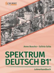 Cover von Spektrum Deutsch B1+: Lehrerhandbuch