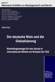 Cover von Der deutsche Wein und die Globalisierung