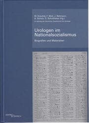 Cover von Urologen im Nationalsozialismus