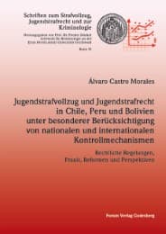 Cover von Jugendstrafvollzug und Jugendstrafrecht in Chile, Peru und Bolivien unter besonderer Berücksichtigung von nationalen und internationalen Kontrollmechanismen